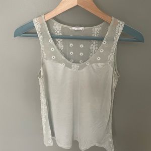 Club Monaco Silk and Cotton Blouse XS